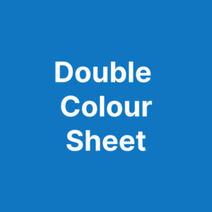 Double Colour Sheet (25 pcs)